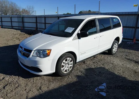 2017 Dodge Grand Caravan Se z USA, uszkodzony, nr VIN 2C7WDGBG2HR853439